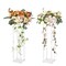 Edge Collections - Clear - Elegant Geometric Wedding Flower Stand for Event Decoration